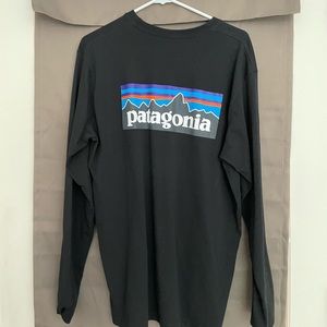 Patagonia black long sleeve tee